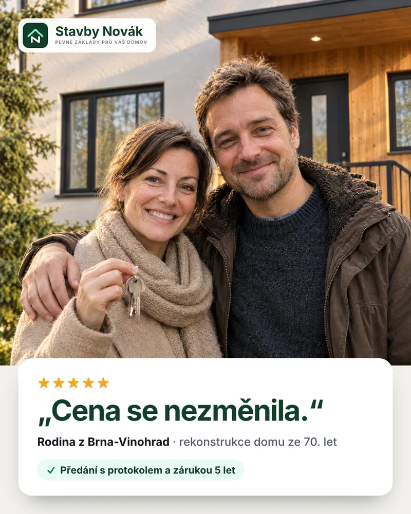 Hotový dům majitelů
