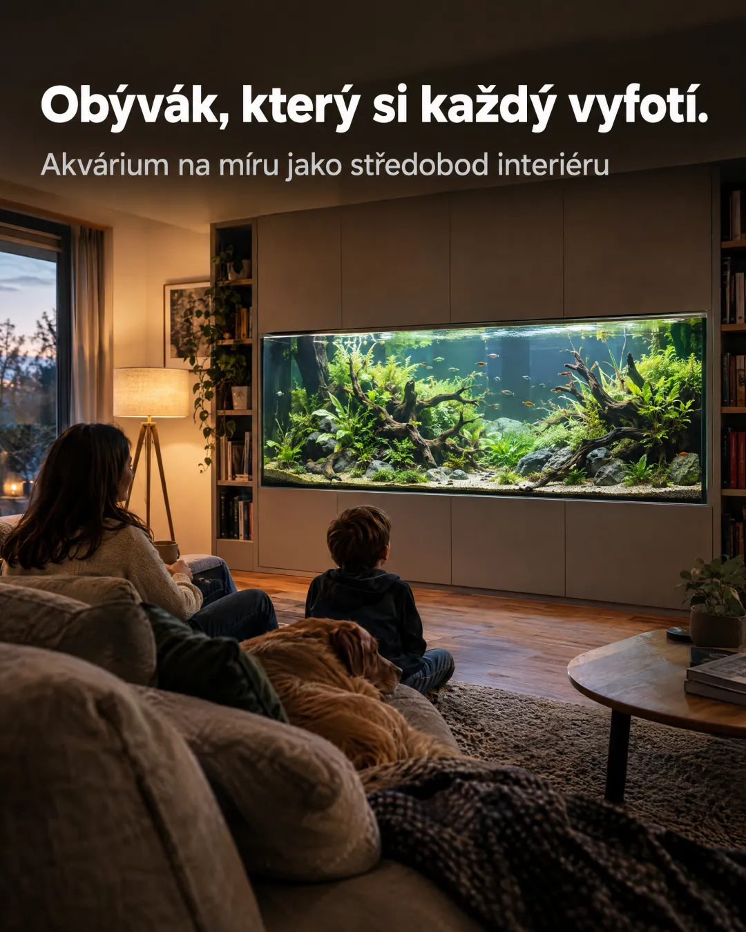 Ukázka reklamy: Akvária · Instagram 4:5