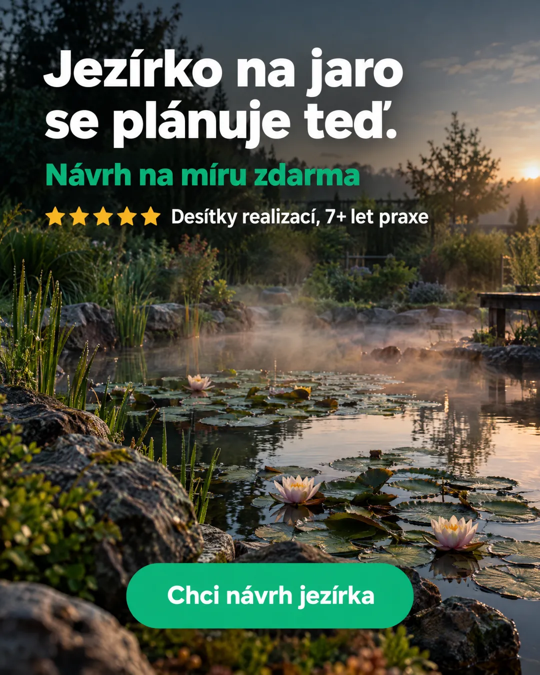 Ukázka reklamy: Jezírka · Instagram 4:5