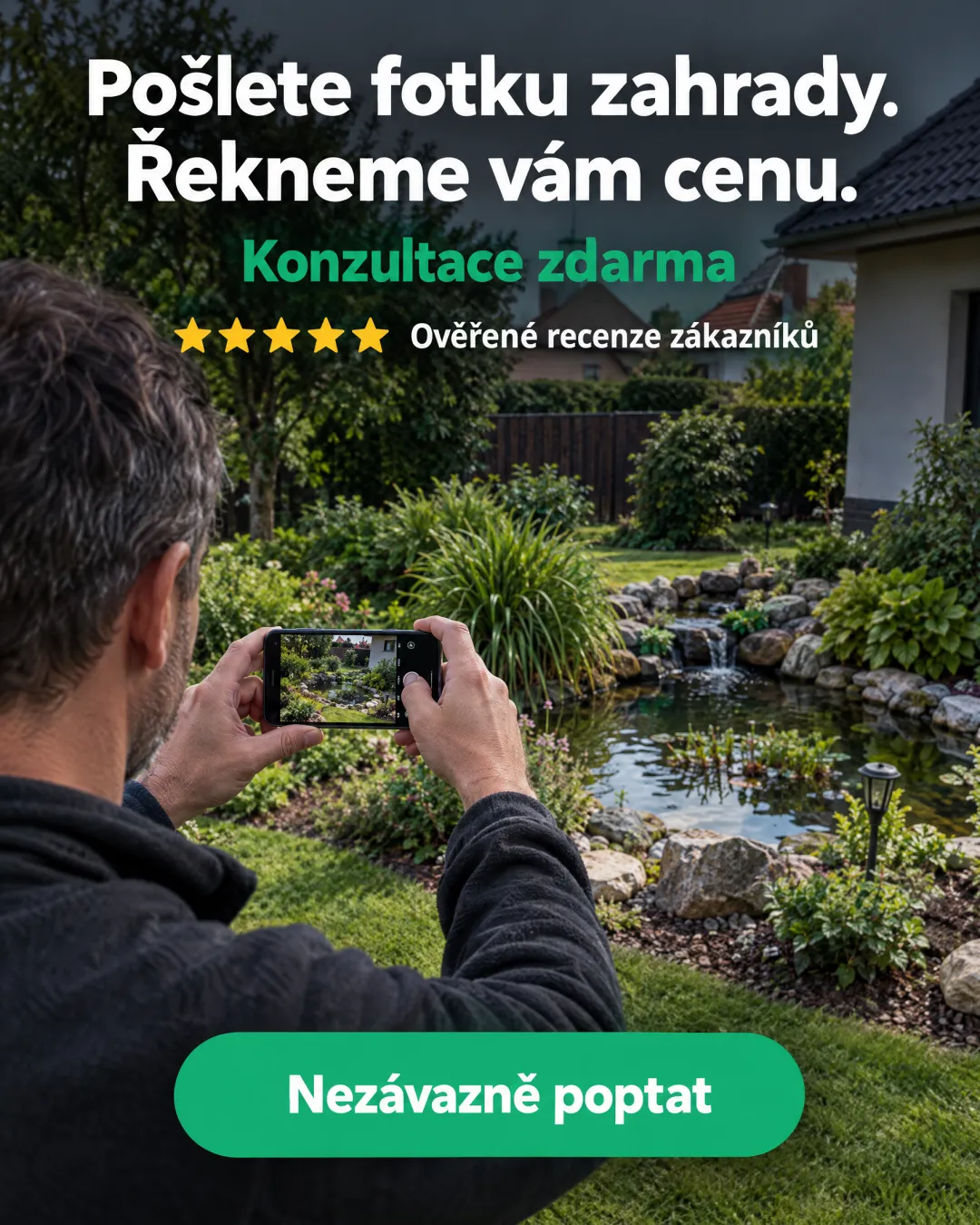 Ukázka reklamy: Zahrady · Instagram 4:5